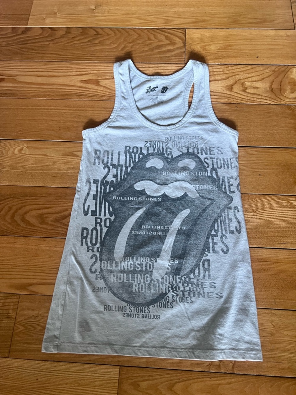 the Rolling Stones Gray Rock Band Graphic Tee | S/P